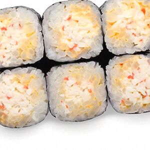 Ролл с крабом в остром соусе