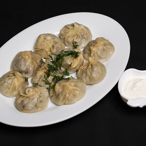 Манты с говядиной