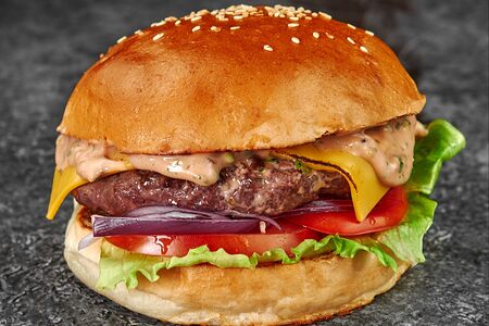 Бургер Шеф Кебаб с Чеддером