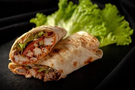 Шаурма с говядиной на углях по-карски