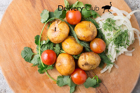 Грибы на мангале