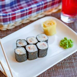 Мини-ролл с крабом