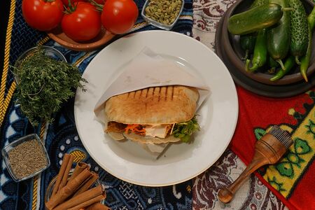 Шаверма в пите