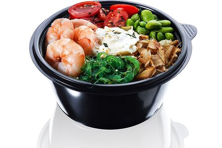 Поке с креветками