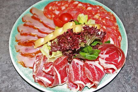 Ассорти из мясных деликатесов