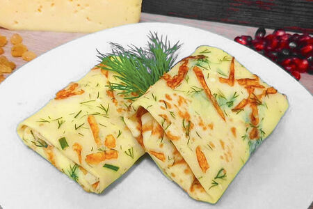 Блинчик сырный с брынзой