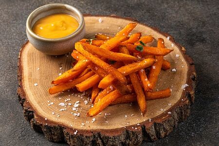 Батат фри и терияки майо