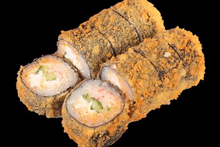 Жареный с снежным крабом