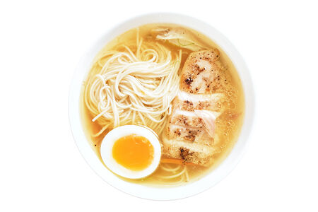 Рамен с куриной грудкой