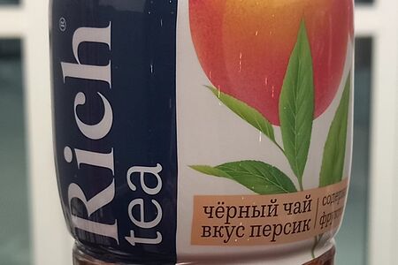 Rich tea черный чай с персиком