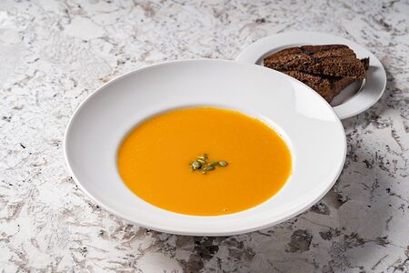 Суп-пюре из тыквы