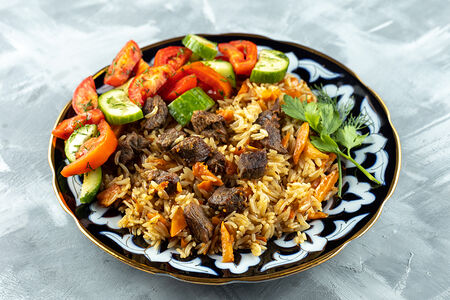 Плов с говядиной