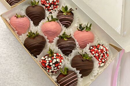 Клубника в шоколаде Блюз