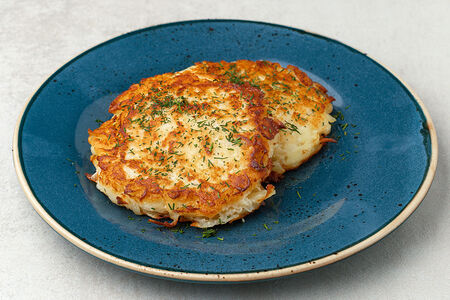 Драники со сметаной