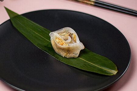 Димсам с копченым угрем