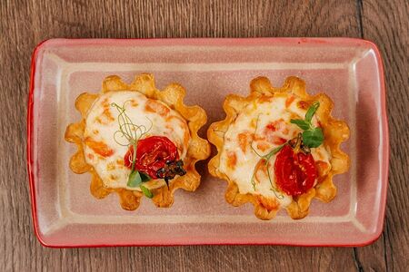 Киш с треской