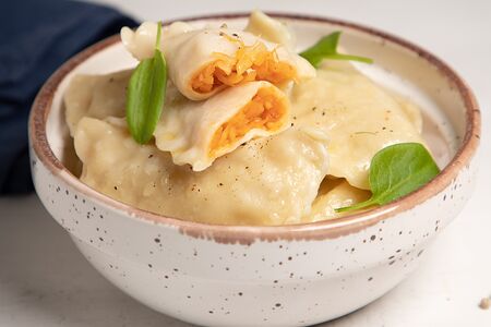 Вареники с капустой