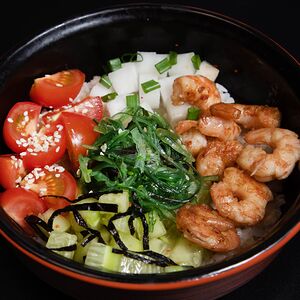 Поке с креветкой