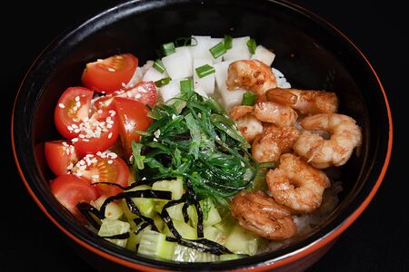 Поке с креветкой