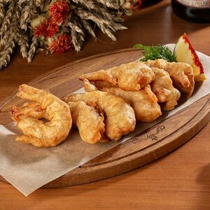 Креветки темпура