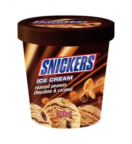 Мороженое snickers