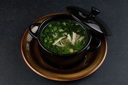 Куриный суп с домашней лапшой