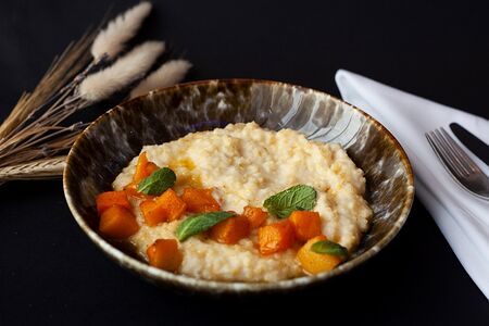 Пшенная каша с тыквой