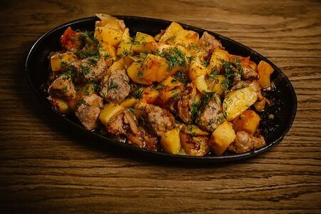 Мясо по-домашнему с телятиной