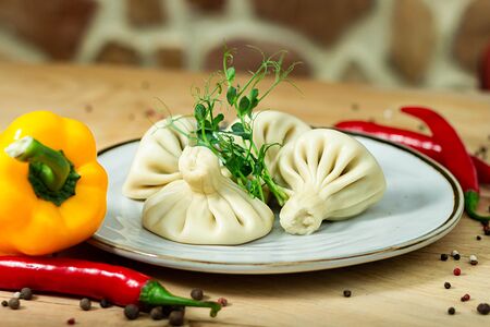 Хинкали отварные