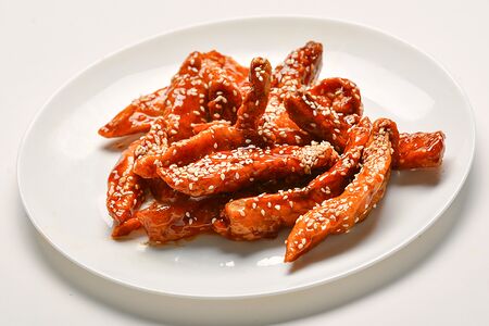 Филе в кисло-сладком соусе