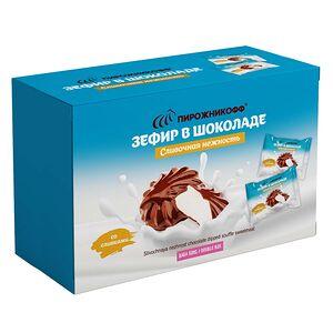 Зефир «Пирожникофф „Сливочная нежность в шоколаде“»