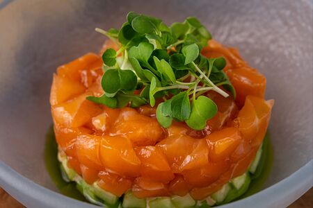 Тартар из лосося