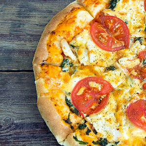 Курица со шпинатом