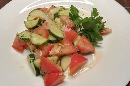 Салат из свежих овощей