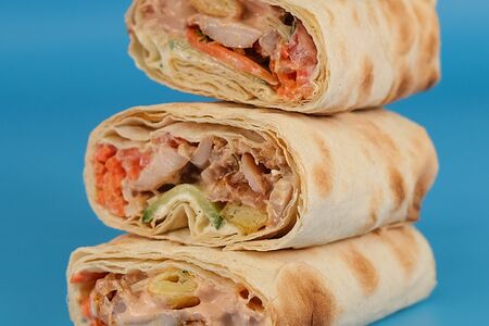 Шаурма мини со свининой