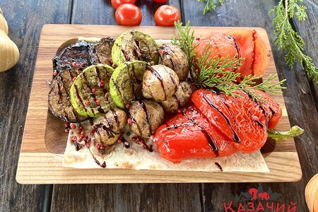 Кабачки на мангале