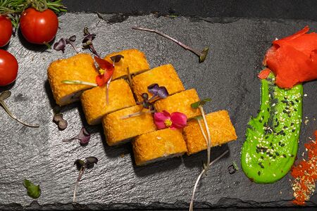 Темпура со снежным крабом