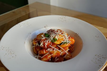 Ньокки с томатами 