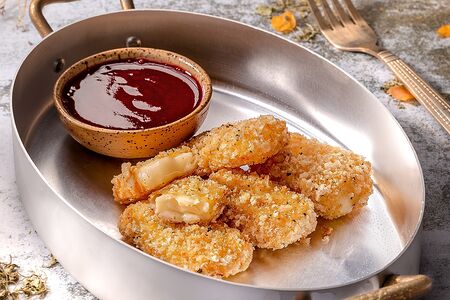 Хрустящий сыр Халуми