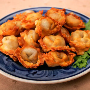 Чучвара жареная