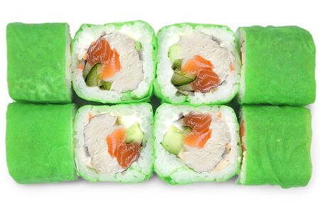 Маменори с лососем