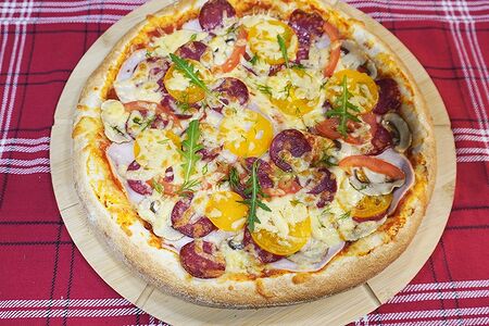 Пицца барбекю