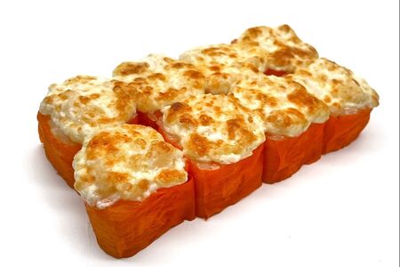 Запеченный с гребешком