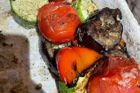 Овощной шашлык