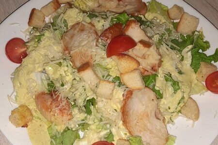 Цезарь с курицей