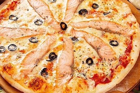 Пицца Лосось