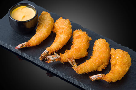 Креветки в кляре 5 шт