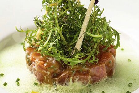 Салат Тартар лосось