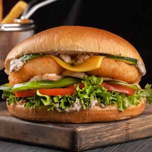 Вегетарианский бургер