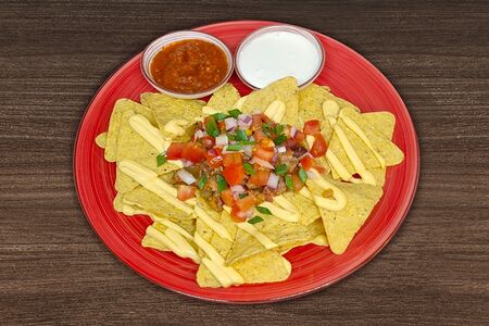 Начос кон тернера (с говядиной)